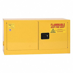 Eagle Mfg Flammable Liquid Safety Cabinet,Yellow ADD15X