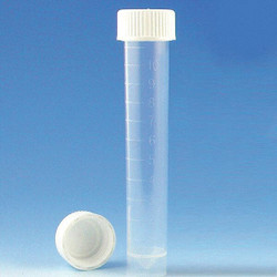 Globe Scientific Transport Tube,16 mm Dia,93 mm H,PK1000 6102