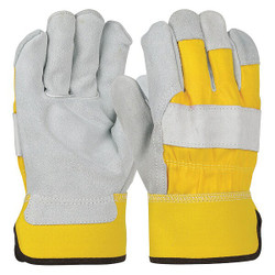Pip Leather Gloves,M,Gunn Cut,PR,PK12 500Y/M