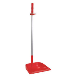 Vikan Handheld Dust Pan,Red 56624