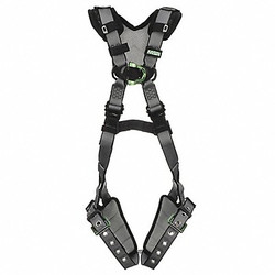 Msa Safety Full Body Harness,V-FIT,XL  10194894
