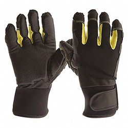 Impacto Anti-Vibration Glove,L,Black,PR  AV759040