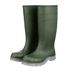 Heartland Footwear Rubber Boot,Men's,6,Knee,Green,PR 70657-06