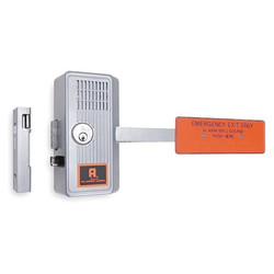 Alarm Lock Emergency Exit Door Alarm,99dB,Chrome 250XUS28