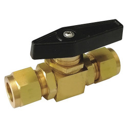 Sim Supply Brass Ball Valve,Comp x Comp,3/8"  G-PMYS-38