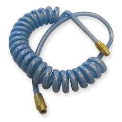 Atp Coiled Air Hose,1/4" ID x 16 ft. PBS14-20CB2