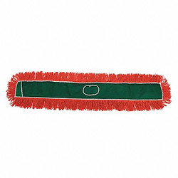 Tough Guy Dust Mop,Green/Red,Nylon/Polyester 56FJ78