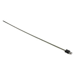 Dayton Thermocouple Probe,Type J,24in,SS,22 AWG 36GK70