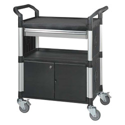 Manufacturer Varies Enclosed Cart,34.25",Fiberglass/Plastic 35KT32