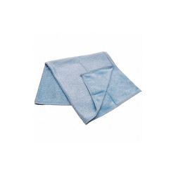 Tough Guy Microfiber Cloth,16" x 16",Blue,PK24 32UV15