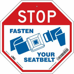 Condor Safety Sign,18 inx18 in,Aluminum 485K53