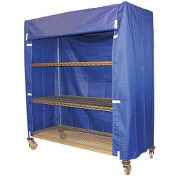 Manufacturer Varies Cart Cover,48x24x62,Blue,Nylon 33Y360