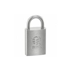 Best Keyed Padlock, 7/8 in,Rectangle,Silver 11B720LF3