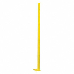 Sim Supply Corner Post,6 ft,Yellow  19N877
