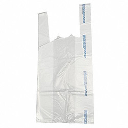 Sim Supply Plastic Shopping Bag,T-Shirt Bag,PK1000  5DUR5