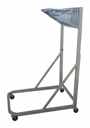 Sim Supply Pivot Mobile Stand,43 1/2 to 61 1/2 In H  5W268