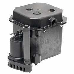 Dayton Sink Drain Pump System,Piggyback,1/2 HP 12F741