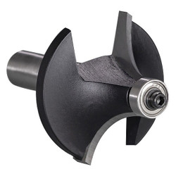 Westward Roundover Cut Profile Router Bit,2" 16Y574