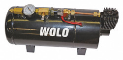 Wolo Air Tank Compressor,10.5A,5-1/2"dia,1gal  830