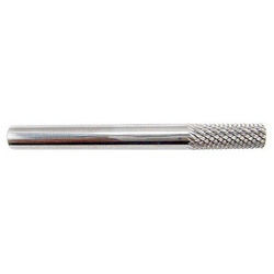 Sim Supply Carbide Bur,Diamond Cut,1/4",Diamond Cut  19D933