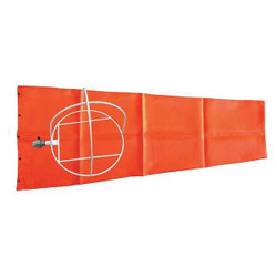 Manufacturer Varies Portable Windsock,Orange,13" 5YGF1