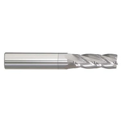 Sim Supply Sq. End Mill,Single End,Carb,3/8"  206-001176