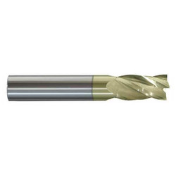 Sim Supply Sq. End Mill,Single End,Carb,3/8"  206-001174