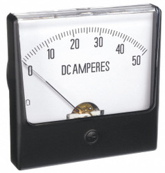 Sim Supply Analog Panel Meter,AC Current,0-200 AC A  12G397