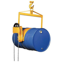 Dayton Vertical Drum Lifter/Dispenser,Ylw,Steel 12R541