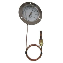 Manufacturer Varies Analog Panel Mt Thermometer,30 to 180F 12U616