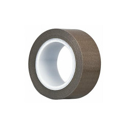Tapecase PTFE Tape,2 in x 5 yd,11.7mil,Brown 15D612