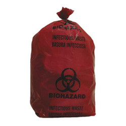 Manufacturer Varies Biohazard Bags,3 gal.,Red,PK200 3UAF3