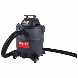 Dayton Contractor Wet/Dry Vacuum,16 gal,1,200 W 61HV85