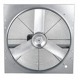 Dayton Exhaust Fan, 24In Bl,Alum,115/230V 10D969