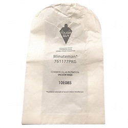 Tough Guy Vacuum Bag,Paper,1-Ply,Reusable,PK10 10E085