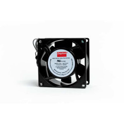 Dayton Standard Square Axial Fan,3-1/8",Black 55VD28