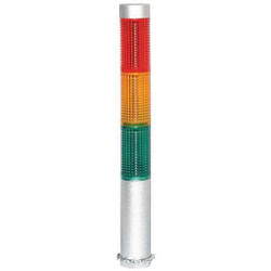 Manufacturer Varies Tower Light,Steady,8-13/64 In,Am,Gr,Rd 6JZF7