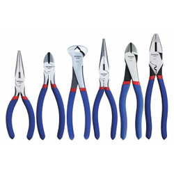 Westward Plier Set,Dipped,6 Pcs  53JW90