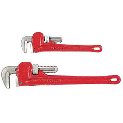 Westward Pipe Wrench,I-Beam,Serrated,12", 18" 4PL94