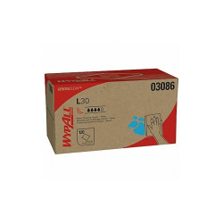 Kimberly-Clark Professional Dry Wipe,9-3/4" x 10",White,PK10 03086