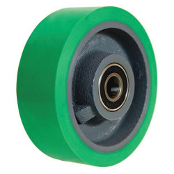 Manufacturer Varies Caster Wheel,6"dia,1,200 lb,Green 4DU68