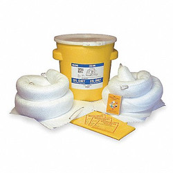 Oil-Dri Spill Kit, Oil-Based Liquids, Yellow L90942