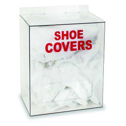Condor Shoe/Boot Cover Dispenser,Clear,PETG 4GMT5