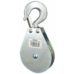 Manufacturer Varies Pulley Block,Swivel Hook,1/4" Rope dia 4JX79