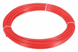 Sim Supply Tubing,15/64" ID,5/16" OD,250 Ft,Red  4HHE2