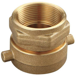Manufacturer Varies Fire Hose Adapter,Straight,NPTxNST 6AKD5