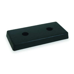 Manufacturer Varies Dock Bumper,8x2x17-1/2 In.,Rubber 2MYR2