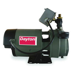 Dayton 1-1/2 HP Convertible Jet Pump,60 ft Lift 1D879