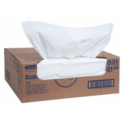 Wypall Dry Wipe,15" x 16-1/2",White 41100