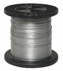 Sim Supply Electric Fence Wire,17 Ga,1320 Ft,Steel  4LVR1